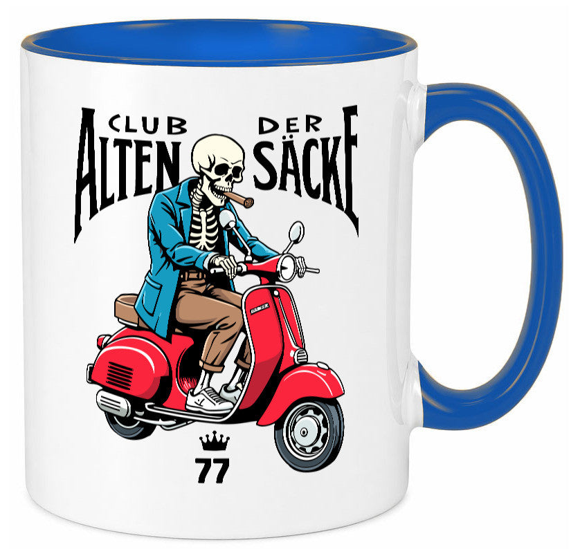 77. Geburtstag | 77 Jahre Club der alten Säcke v2 lustiger Spruch Geschenk Tasse