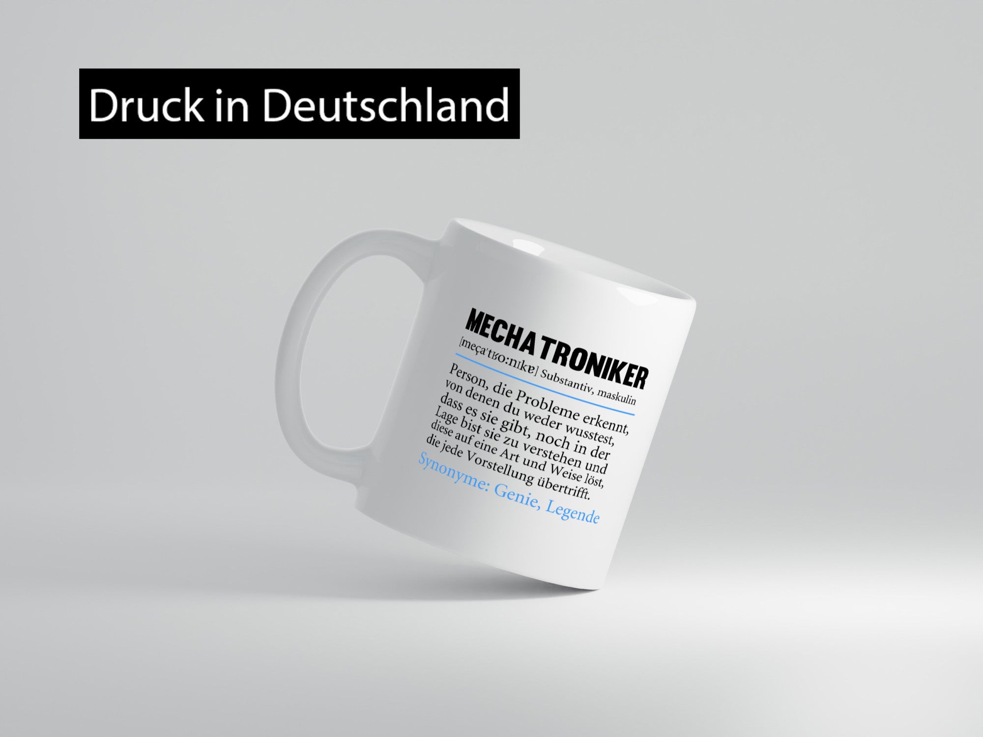 Mechatroniker | Spruch KFZ Beruf Humor lustiger Geschenk Arbeit Kollegen Büro