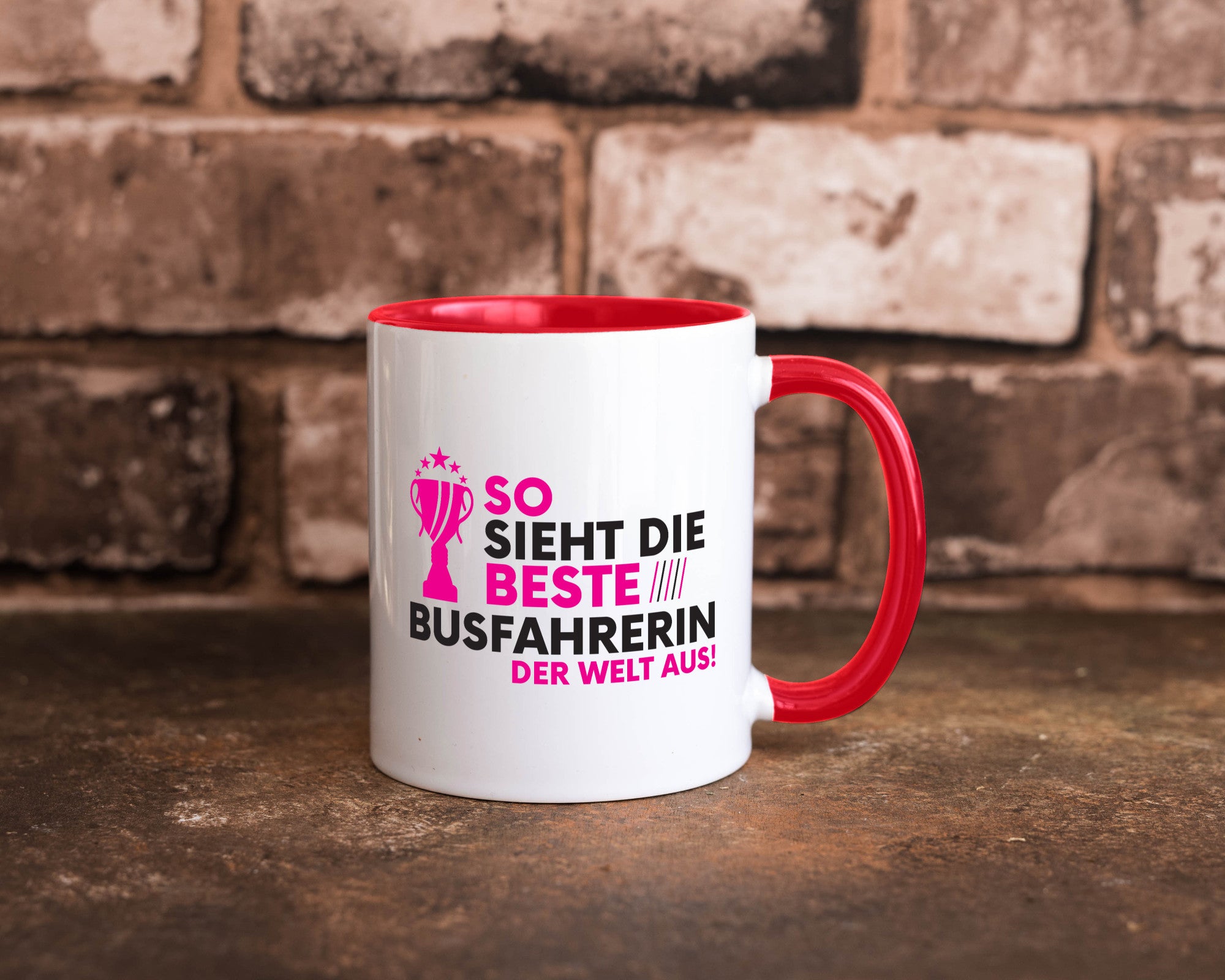 Die Weltbeste Busfahrerin | Berufsfahrer Fahrerin Geschenk Arbeit Kollegen Büro