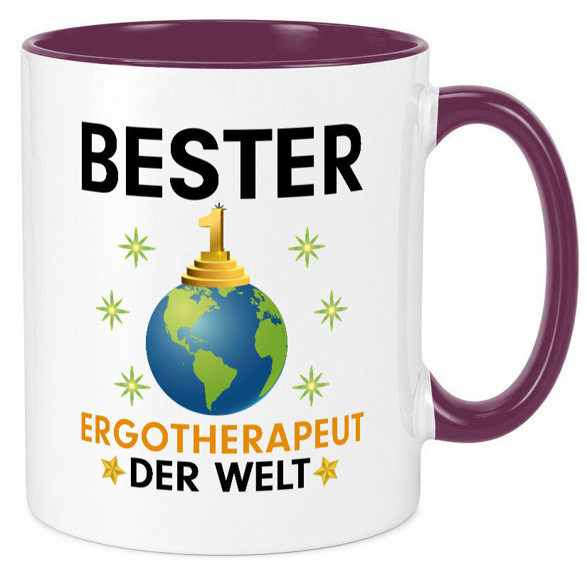 Welt Bester Ergotherapeut | Ergotherapie lustig Humor Geschenkidee Geschenk Tasse