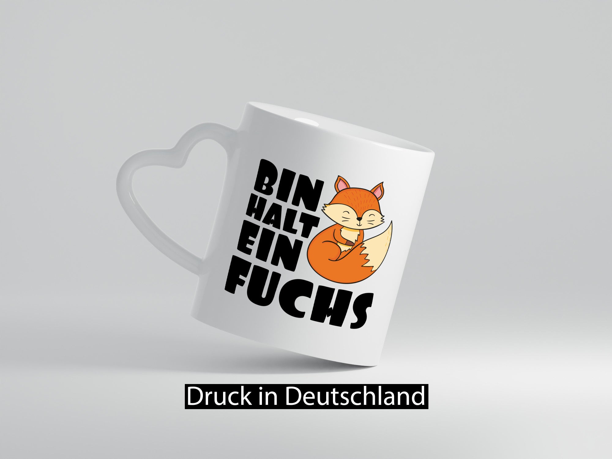 Bin halt ein Fuchs | Kinderfuchs lustig Humor Geschenkidee Geschenk Tasse