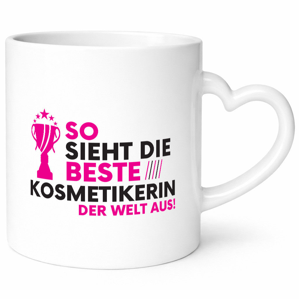 Die Weltbeste Kosmetikerin | Kosmetik Stylistin v2 Geschenkidee Humor Tasse