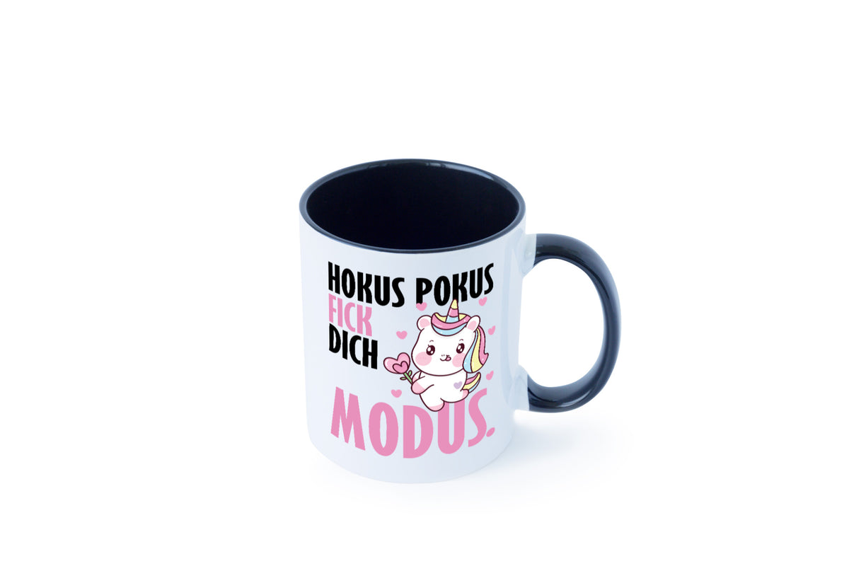 Hokus Pokus lustiger Spruch Geschenk Humor Geschenkidee Tasse