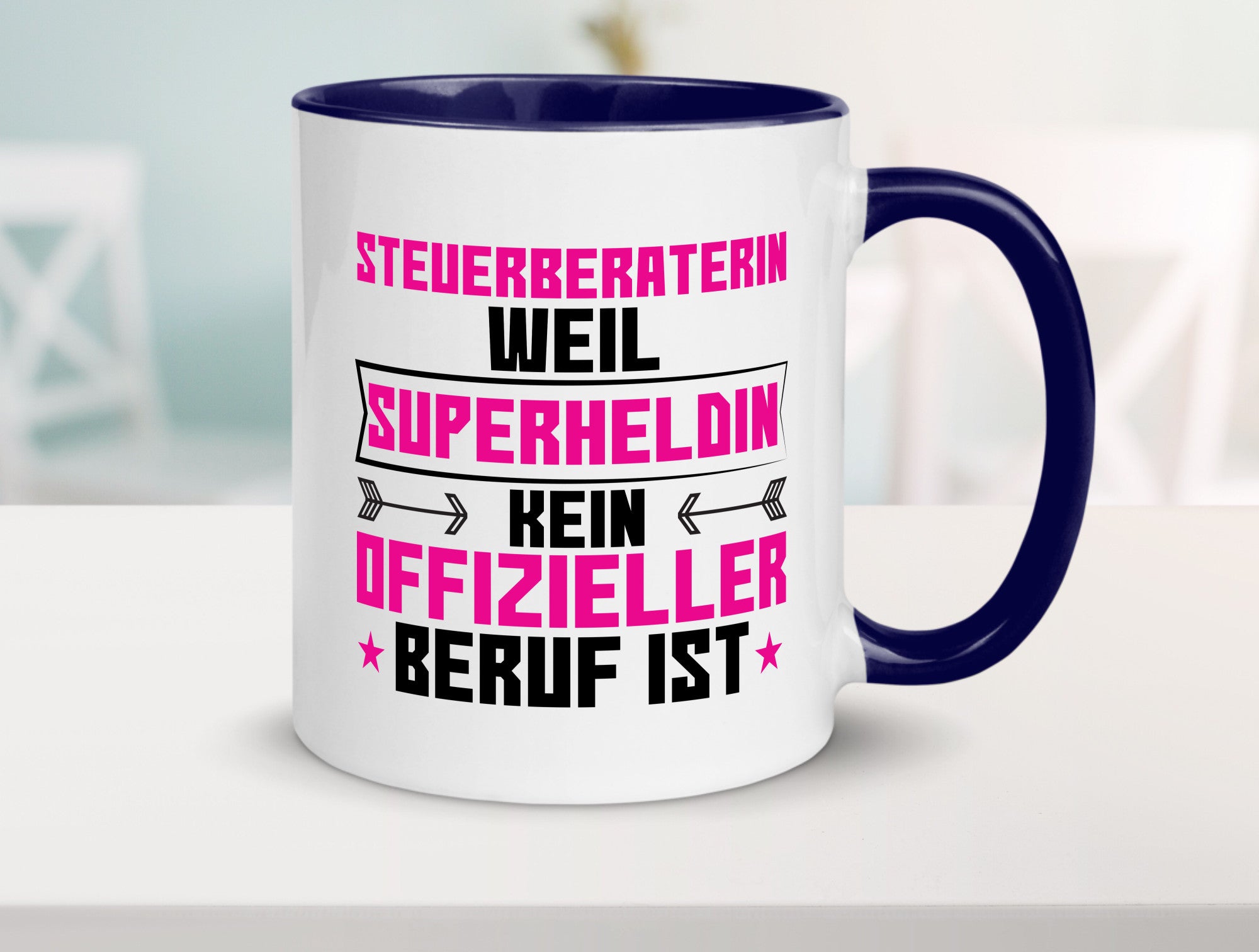 Superheldin Steuerberaterin | Steuer Beratung Humor Geschenkidee Tasse