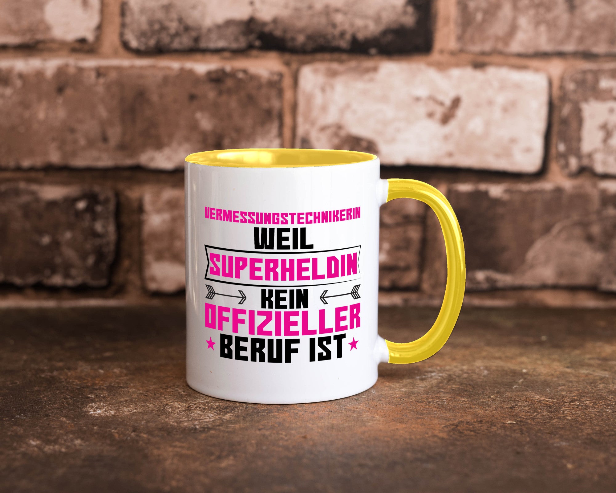 Superheldin Vermessungstechnikerin | Techniker Humor Geschenkidee Tasse
