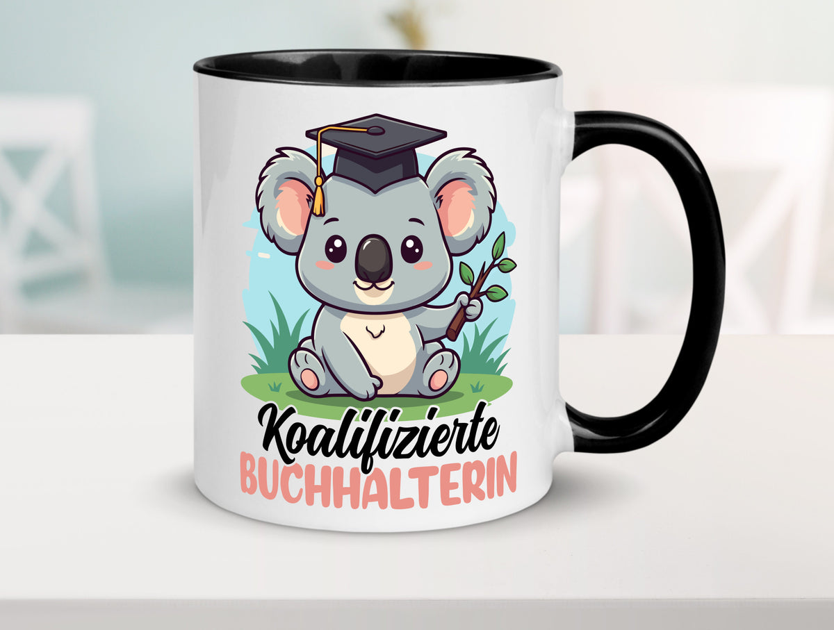 Koalifizierte Buchhalterin | Buchhaltung Humor Geschenk Geschenkidee lustiger Tasse