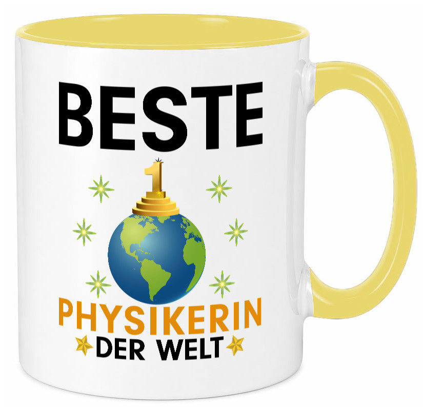 Welt Beste Physikerin | Physik lustiger Spruch Geschenk Humor Geschenkidee Tasse