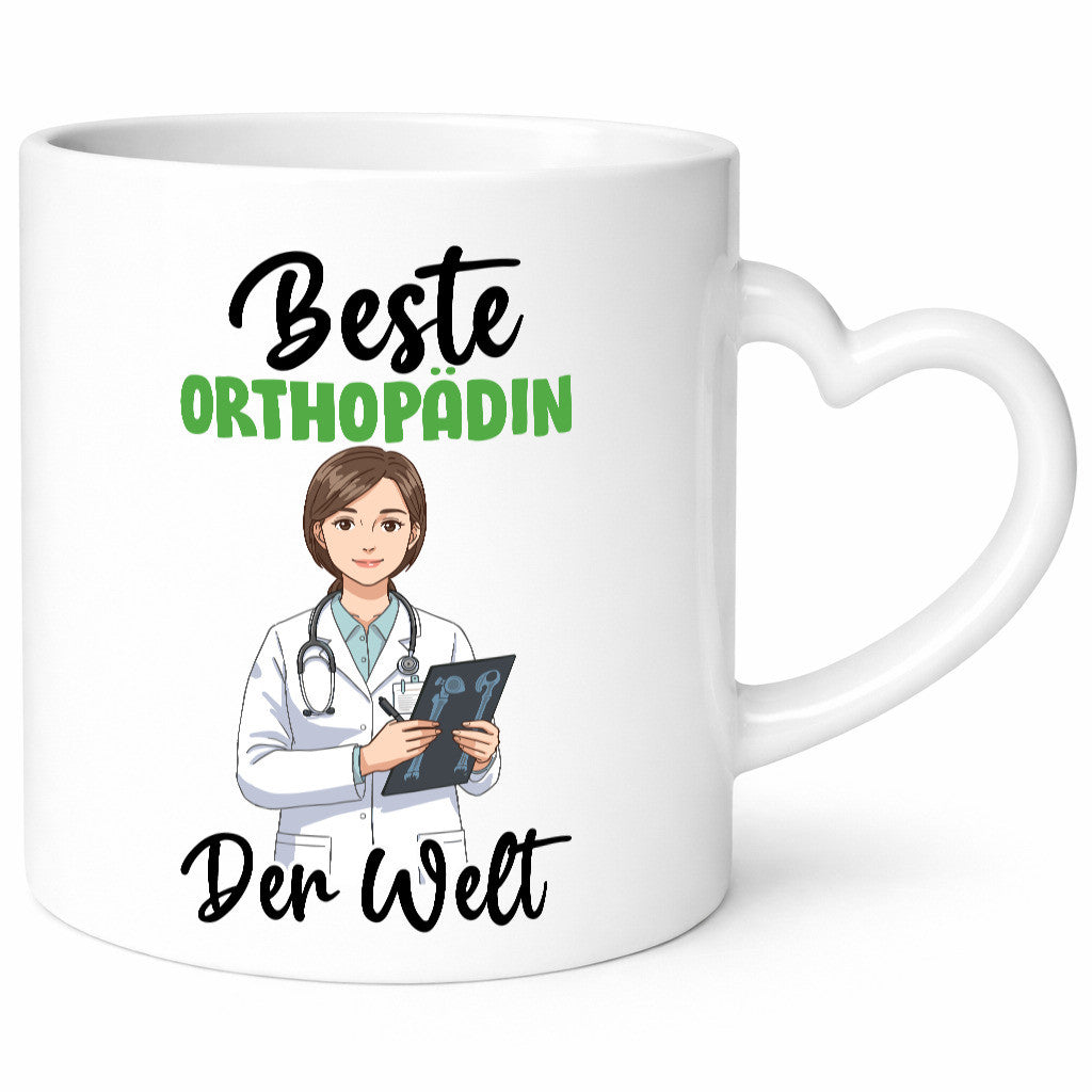 Beste Orthopädin |Orthopädie v2 Geschenkidee Humor Tasse