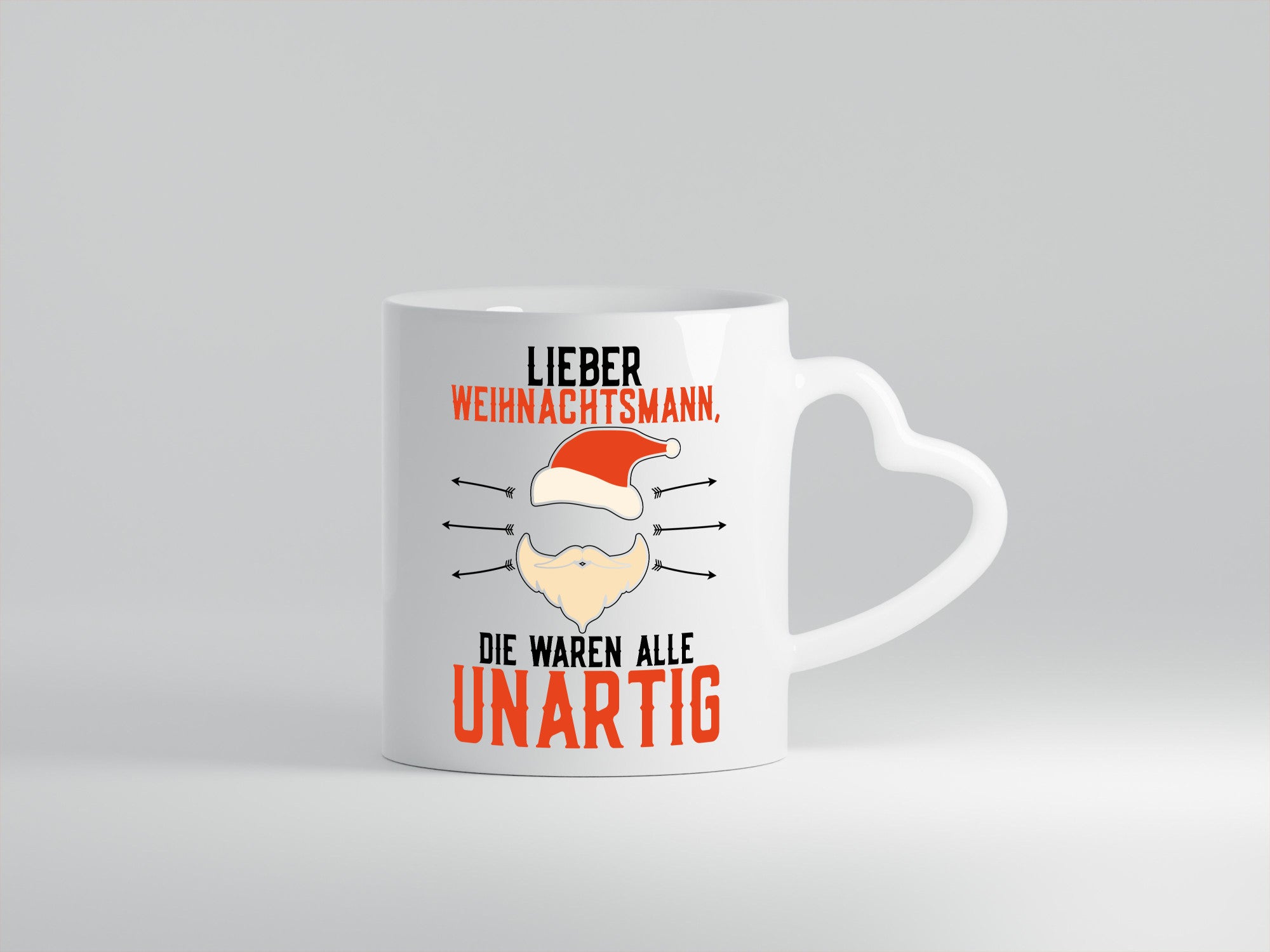 Die waren alle unartig | Weihnachtsmann Geschenke artig Geschenk Humor