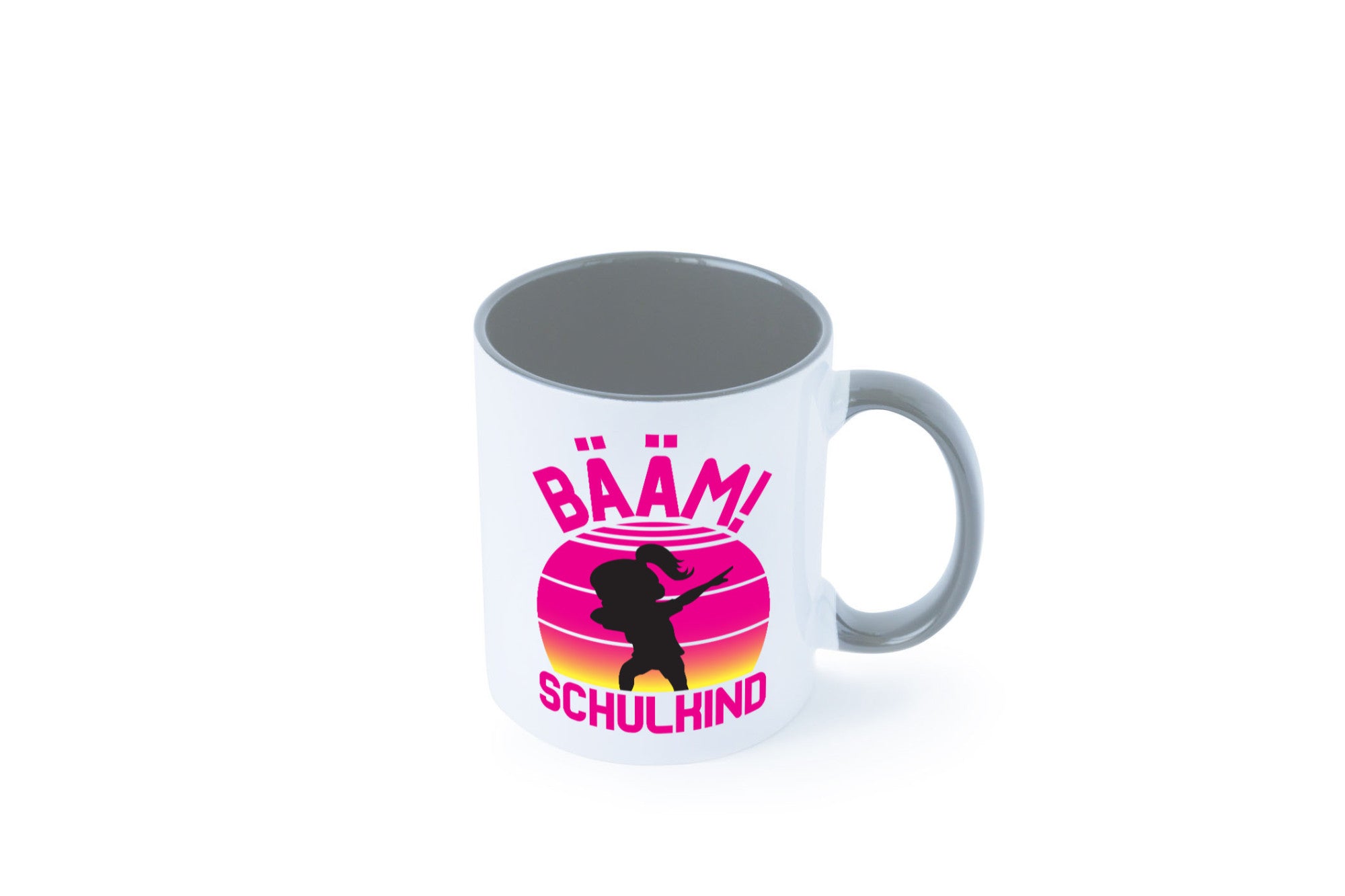 Bääm Schulkind | Einschuldung Schulanfang Geschenkidee Humor Tasse