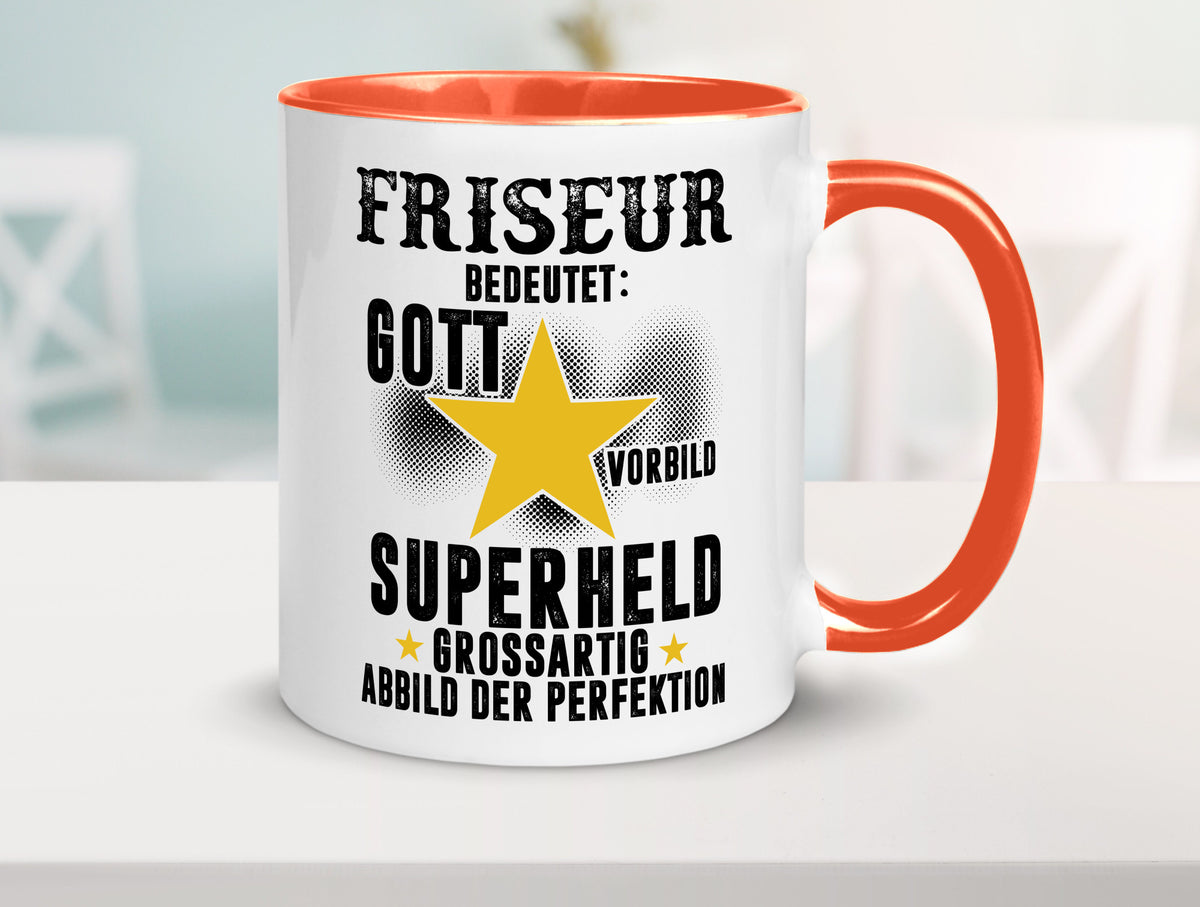 Bedeutung von Friseur | Frisör lustiger Spruch Geschenk Humor Geschenkidee Tasse
