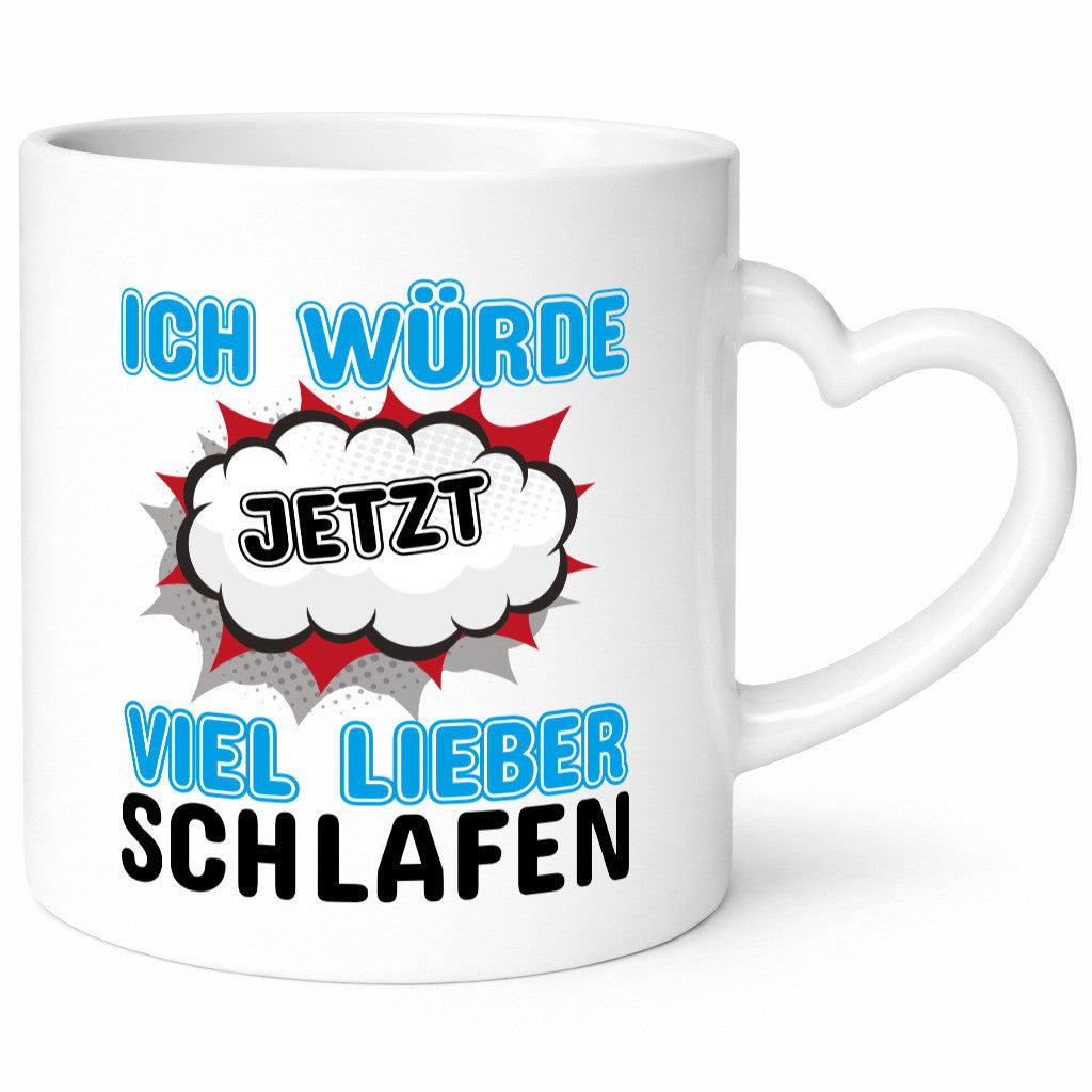 Ich würde jetzt lieber Schlafen Geschenk Humor Geschenkidee lustiger Spruch