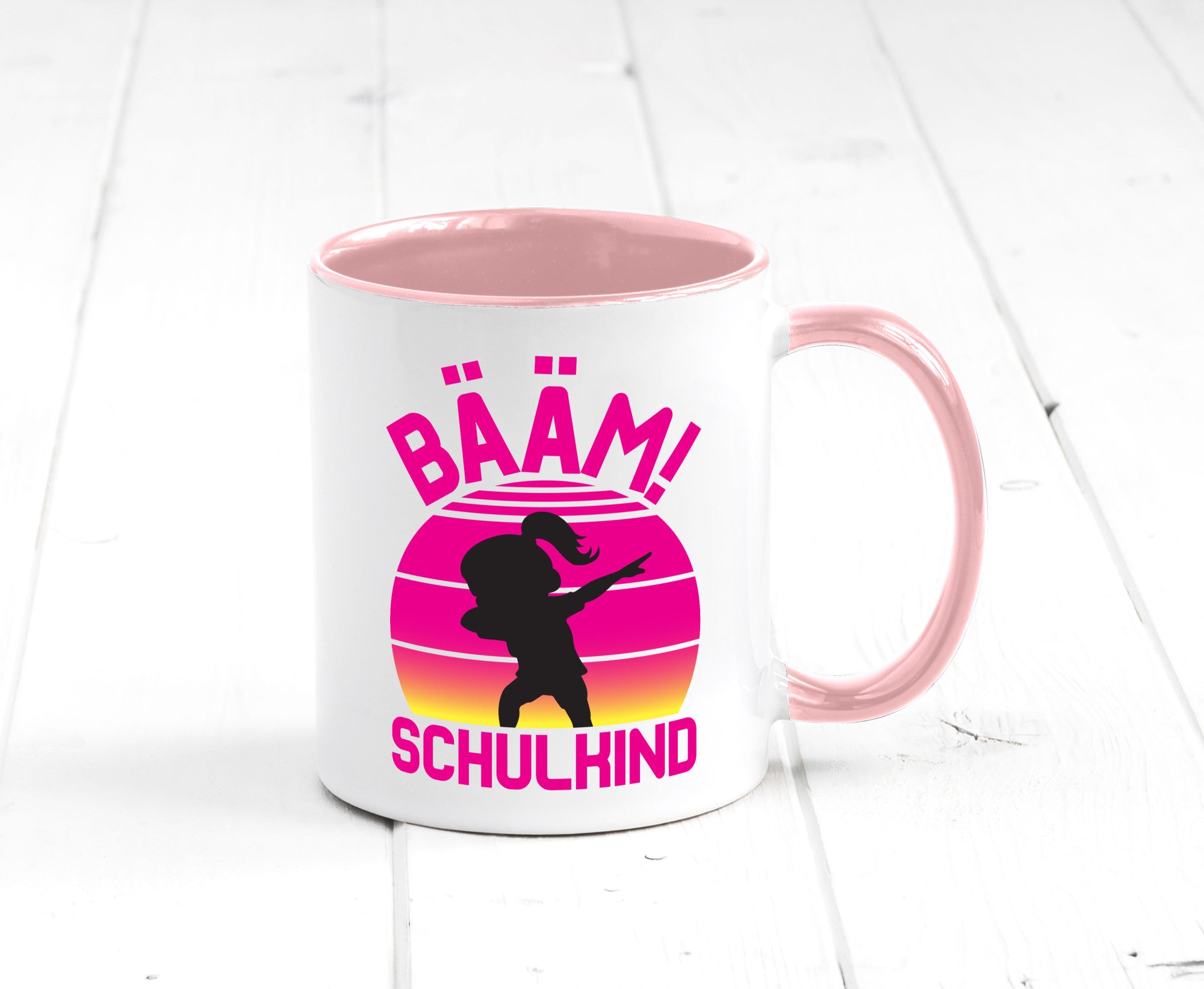 Bääm Schulkind | Einschuldung Schulanfang Geschenkidee Humor Tasse