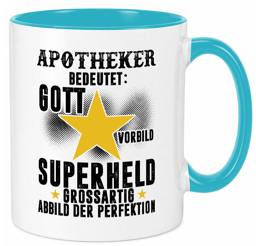 Bedeutung von Apotheker | Apotheke Pharmazie Humor Geschenkidee Tasse