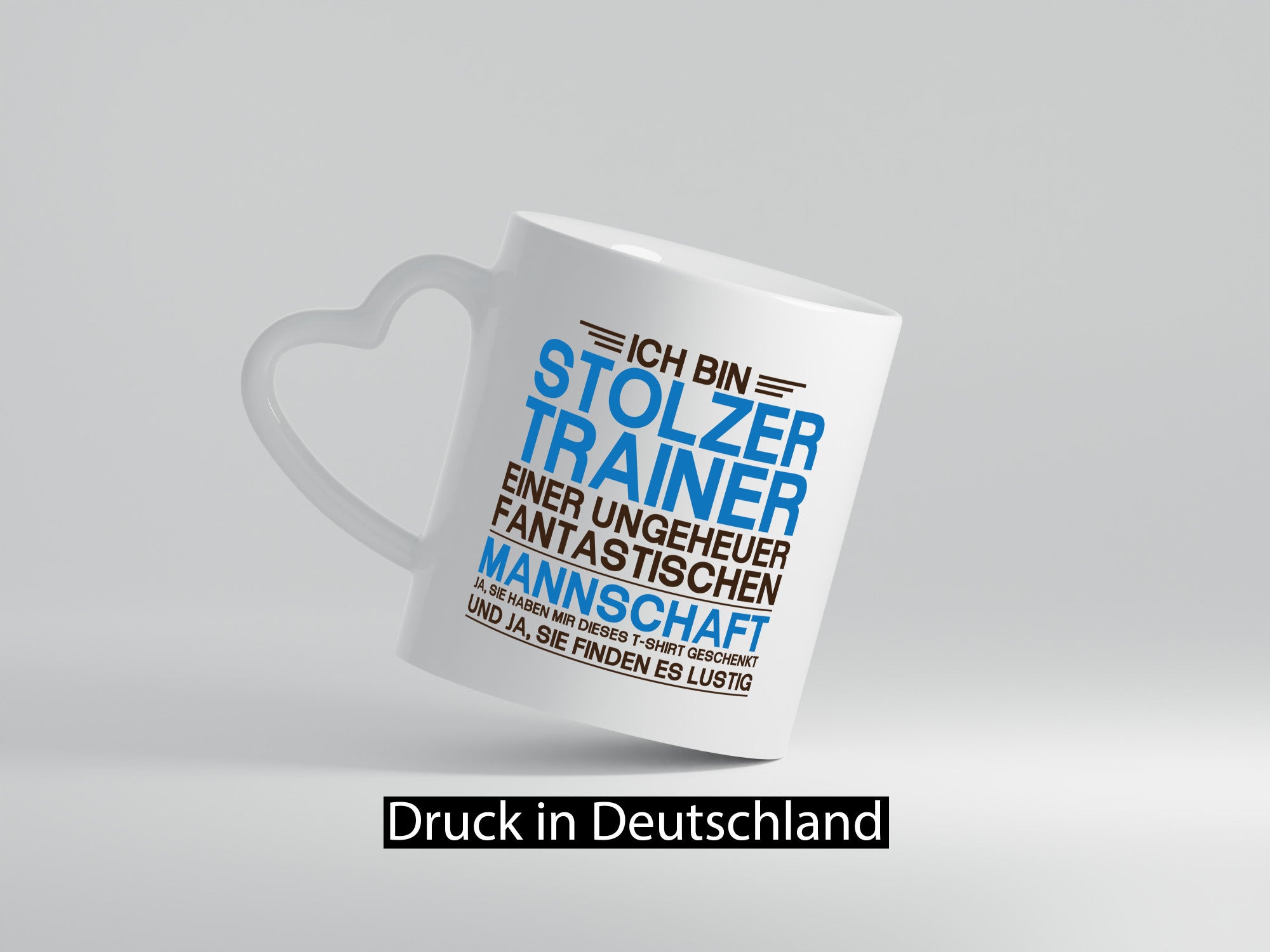 Stolzer Trainer einer fantastischen Mannschaft | Striche Geschenkidee Humor