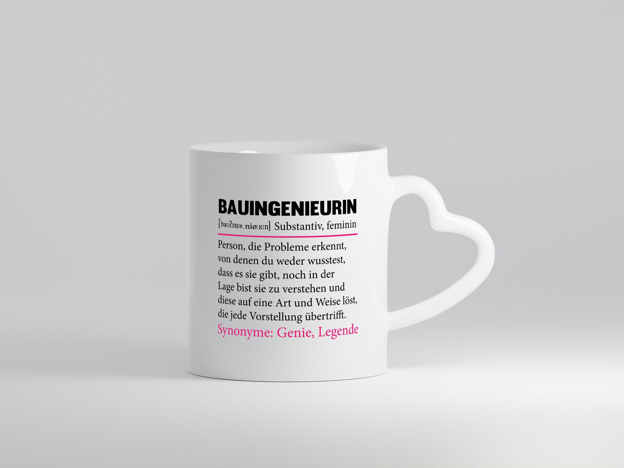 Bauingenieurin | Frauen Beruf Ingenieurin Spruch Humor Arbeit Kollegen Büro