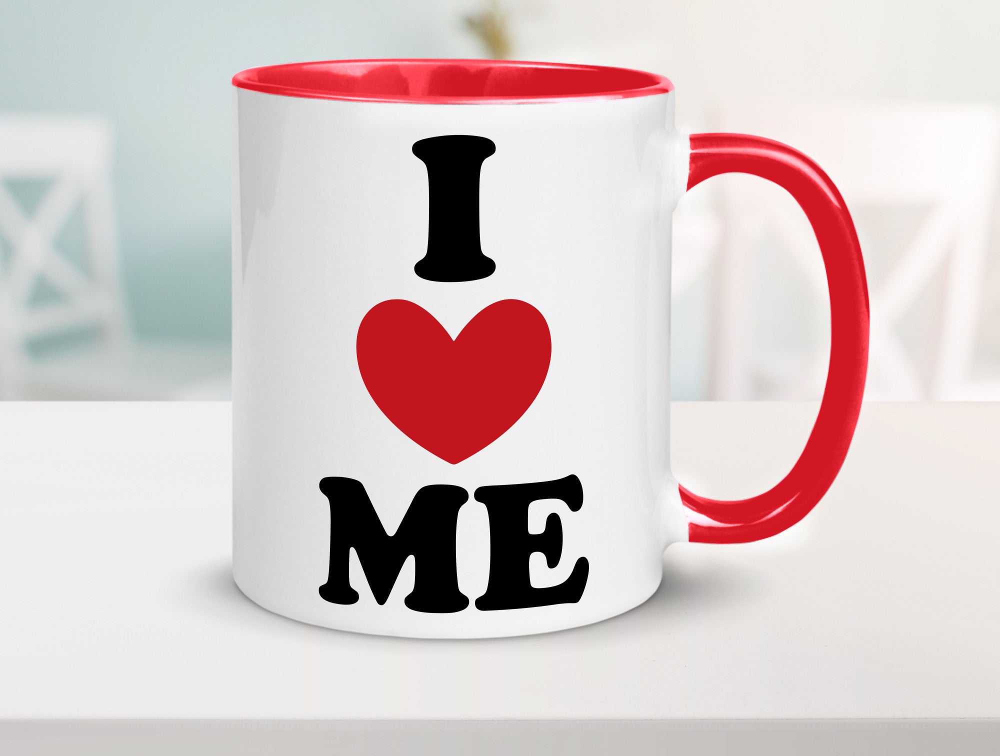 I love me vl9 Geschenkidee Humor Tasse