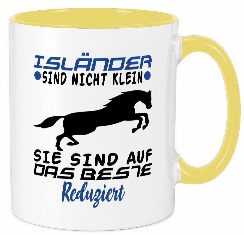 Isländer sind nicht klein | Auf das beste reduziert Geschenk Humor Geschenkidee Tasse