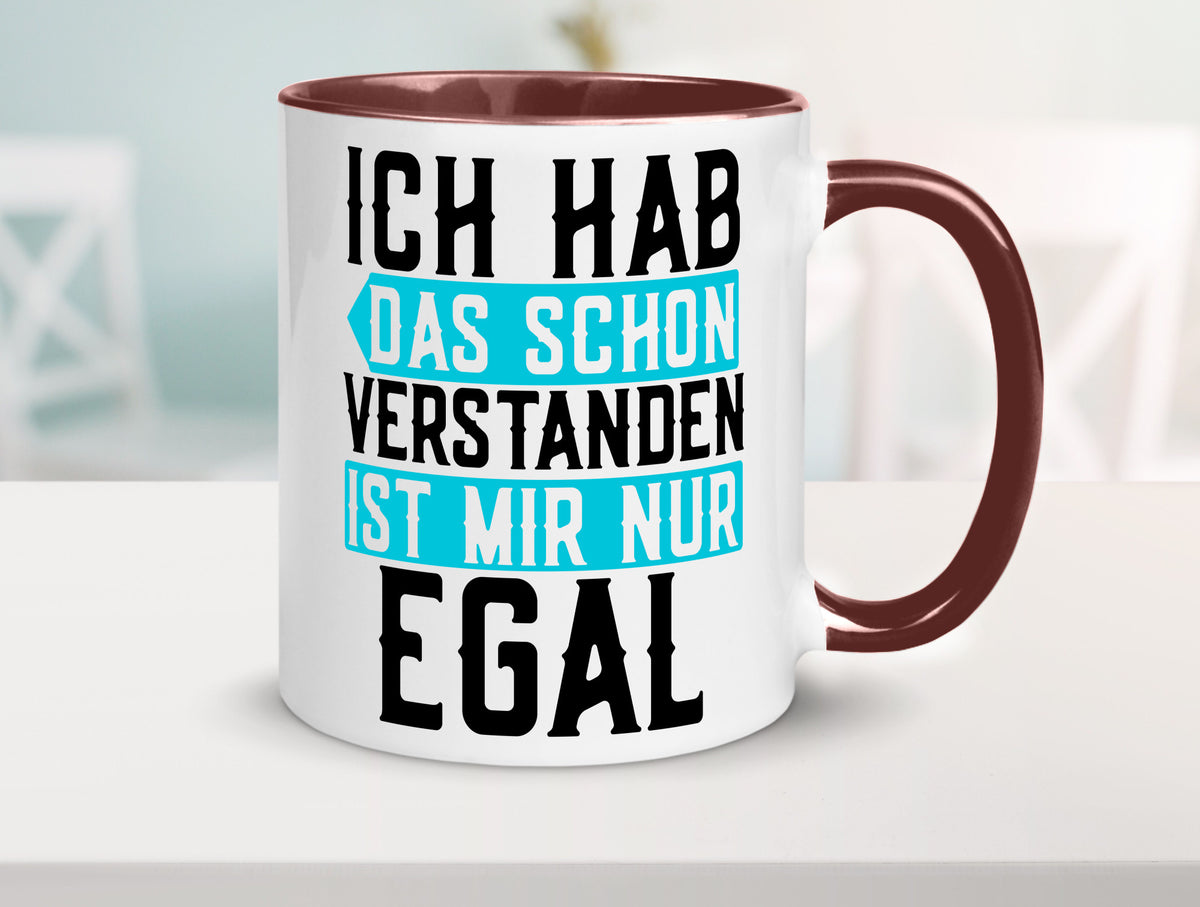 Ist mir egal | Protest Teenager Humor Spruch Büro lustig Arbeit Kollegen Tasse
