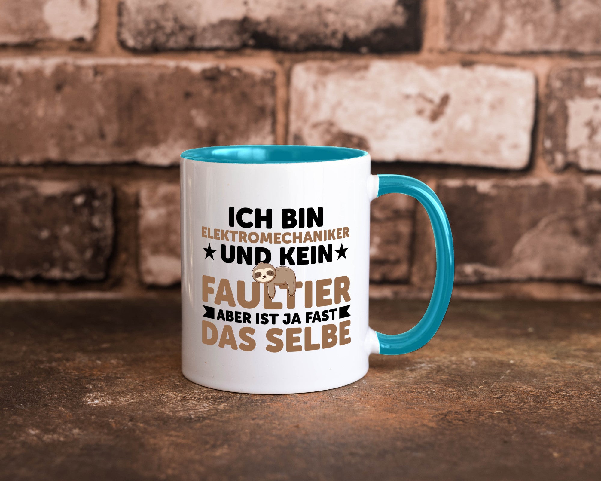 Ich bin kein Faultier: Elektromechaniker | Mechaniker Geschenkidee