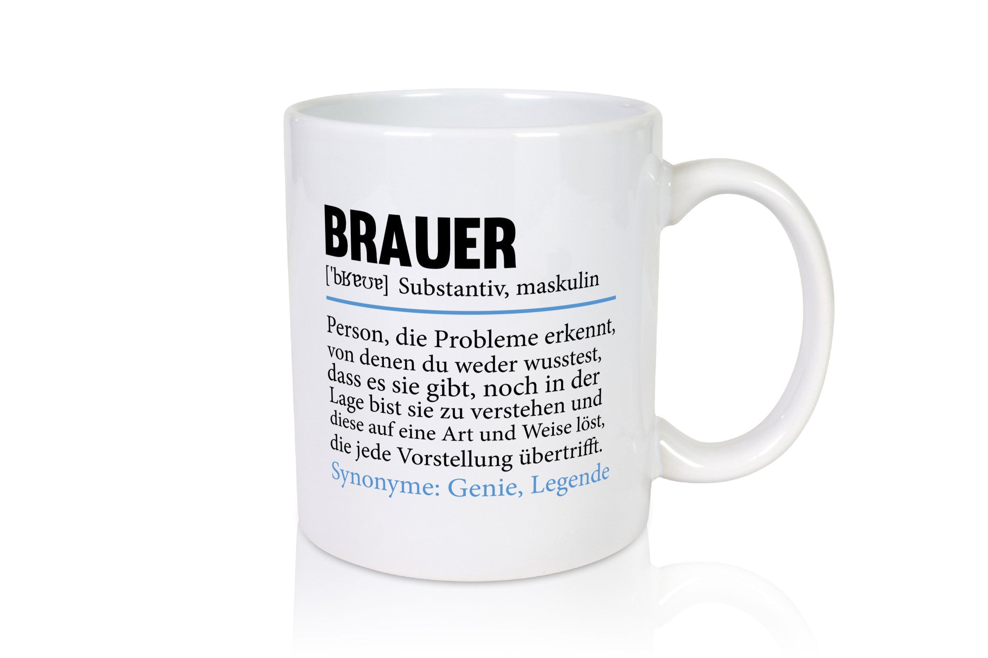 Brauer | Bier Brauerei Beruf lustig Geschenkidee Arbeit Kollegen Büro Humor