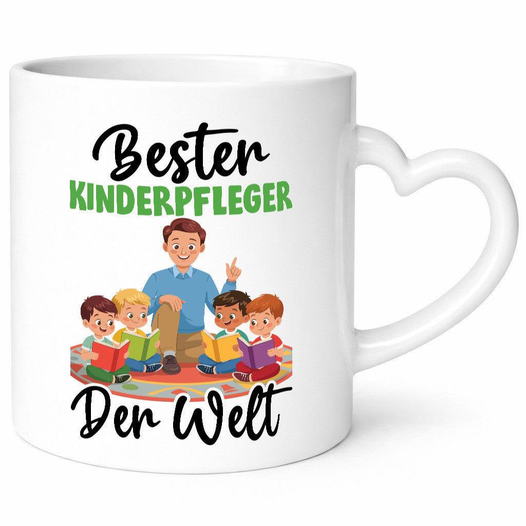 Bester Kinderpfleger | Pfleger Kinder Humor Geschenkidee Tasse