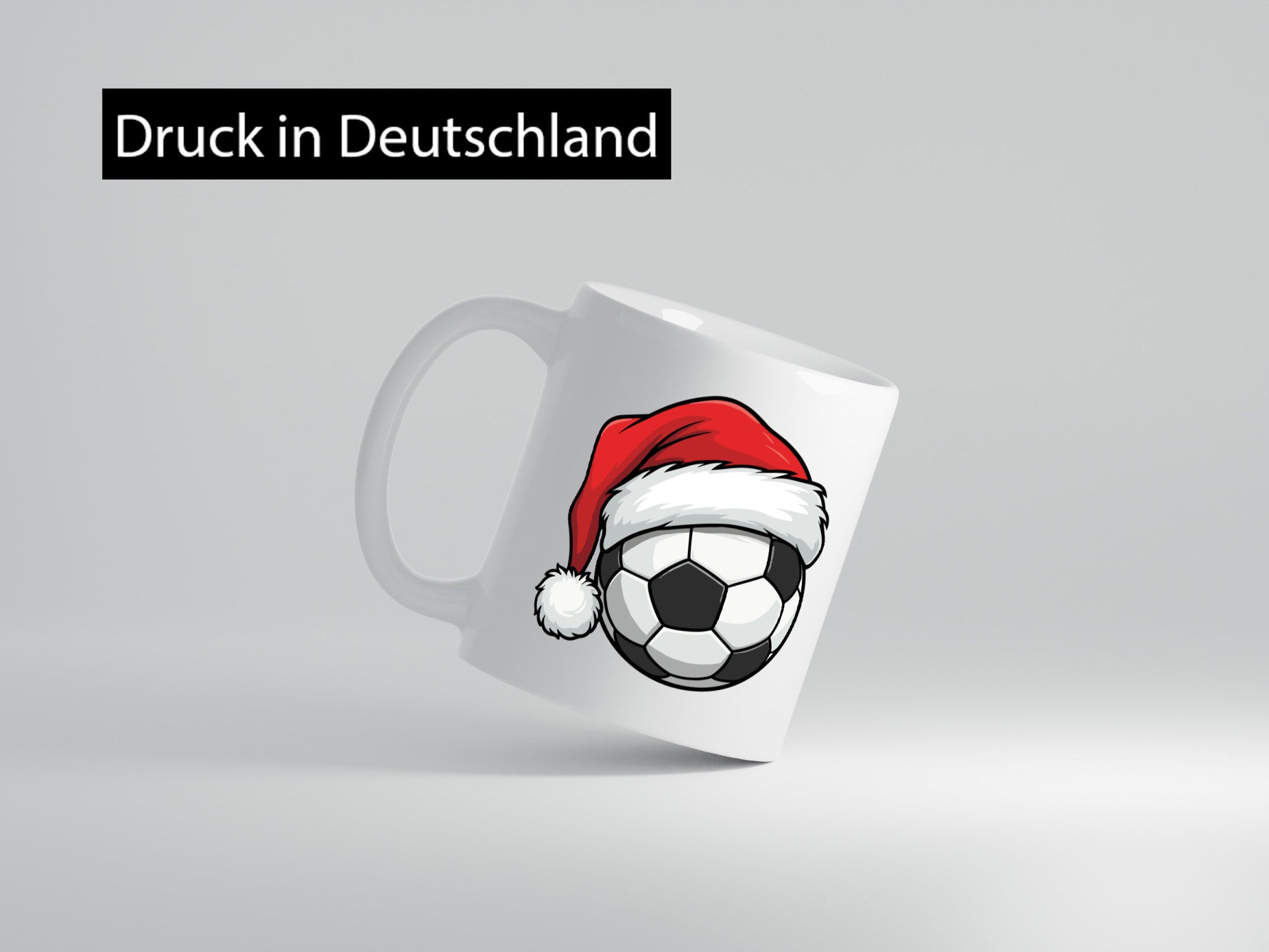 Weihnachten | Fußball Weihnachtsmütze v2 Geschenk Humor Geschenkidee lustiger
