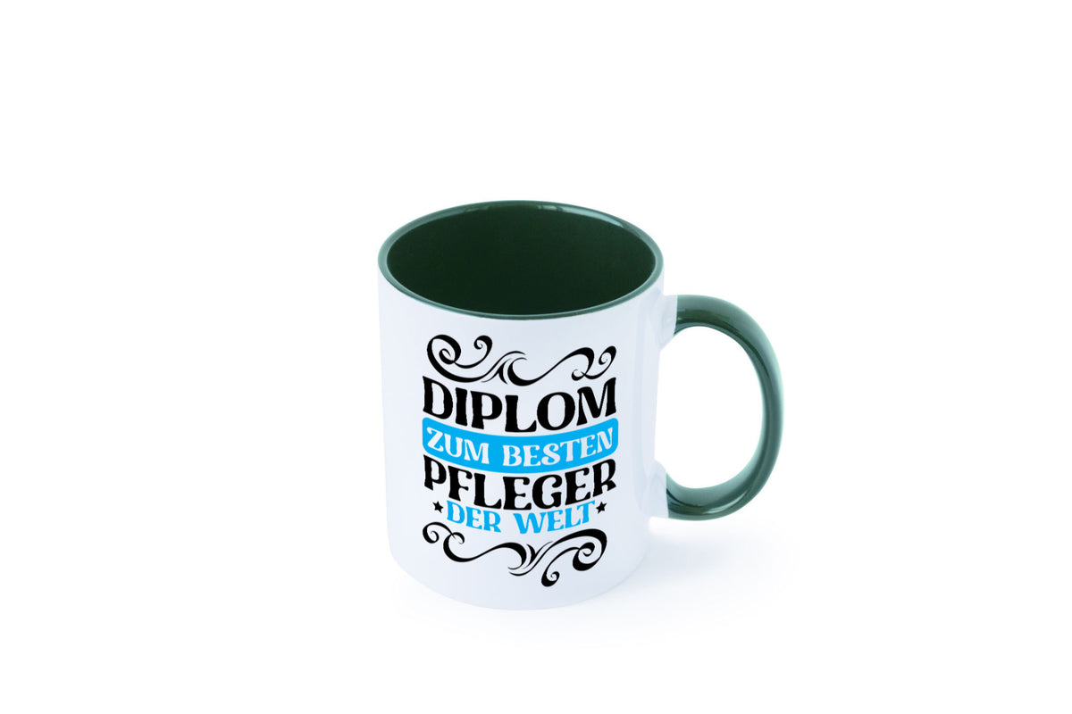 Bester Pfleger der Welt | Altenpfleger Pflegekraft lustig Humor Geschenkidee Tasse