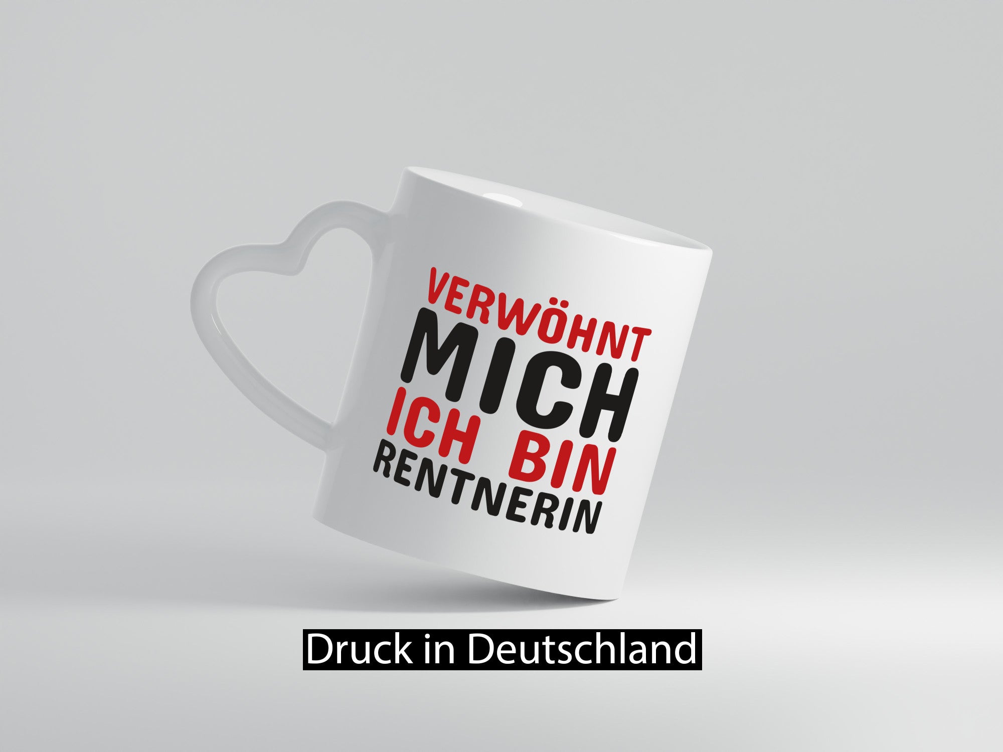 Verwöhnt mich | Rentnerin Tasse Statement Ruhestand lustig Jubiläum Geschenk