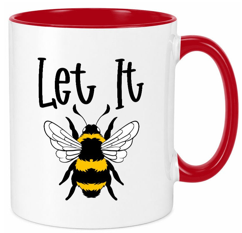 let it bee | bienenliebhaber Imker Bienenvolk Honig Humor Geschenkidee Tasse