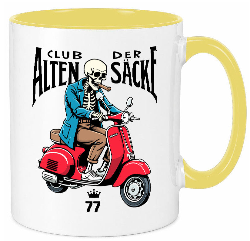 77. Geburtstag | 77 Jahre Club der alten Säcke v2 lustiger Spruch Geschenk Tasse