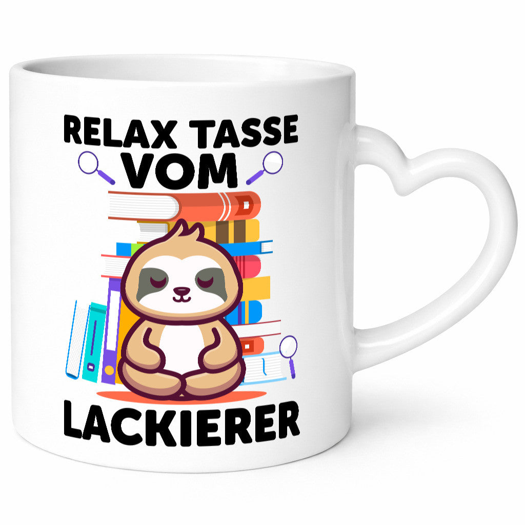 Relax Tasse: Lackierer | Definition lackieren Humor Geschenkidee Tasse