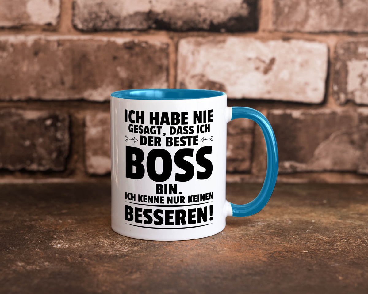 Der Beste Boss | Führungskraft Vorgesetzter lustiger Spruch Geschenk Humor Tasse