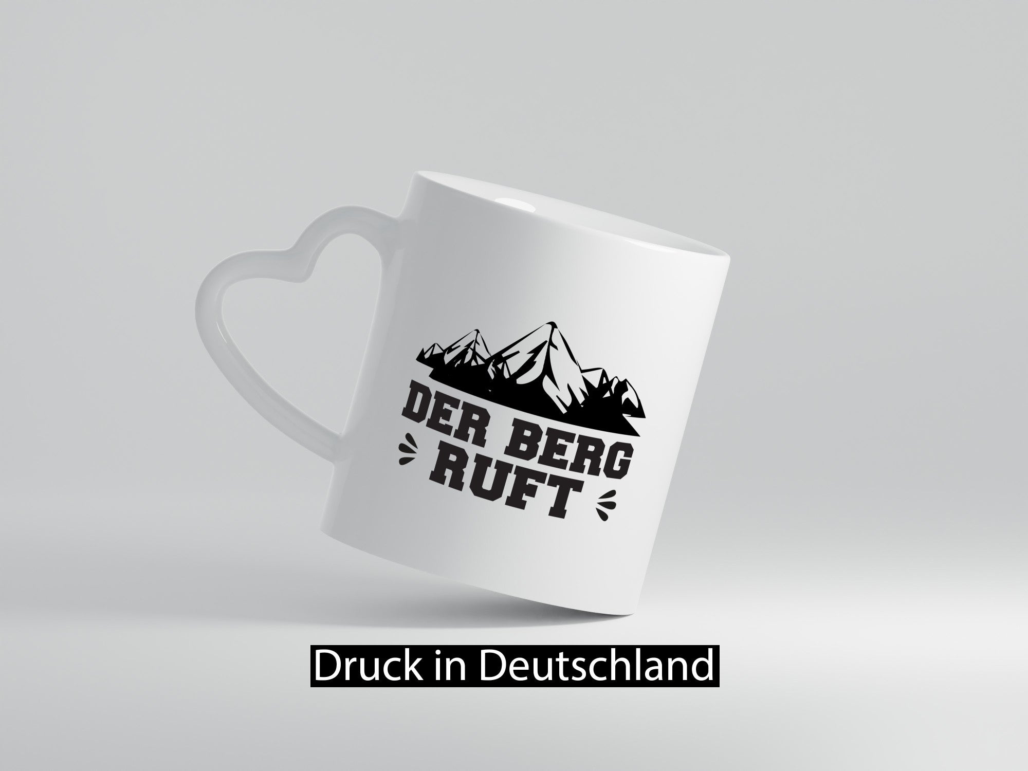 Der Berg ruft | Alpen Tasse Wanderer Bergsteiger Humor Geschenkidee
