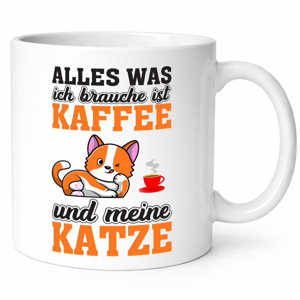 Coffee and My Cat | Cat Owner Mug Humour Gift Idea Animal Lover