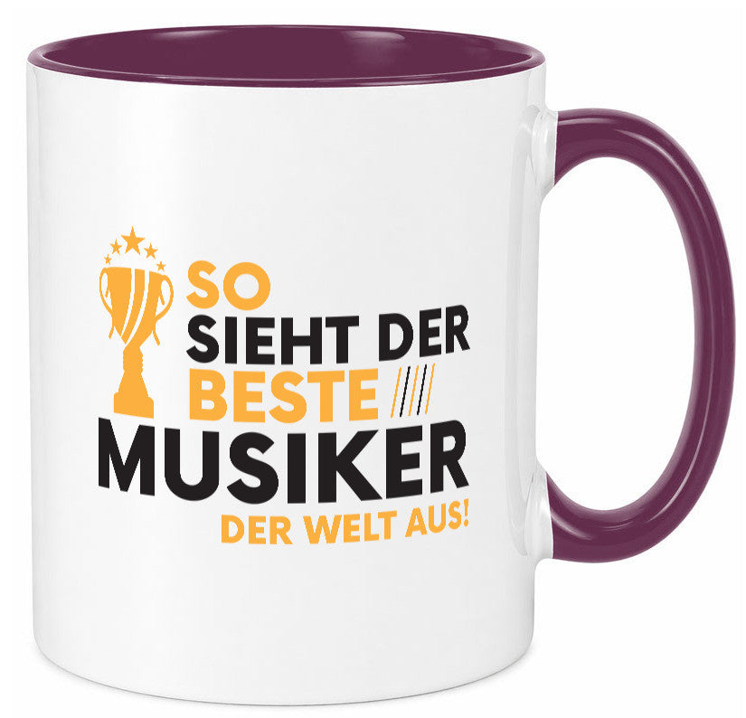 Der Weltbeste Musiker | Musik Musikant lustig Humor Geschenkidee Geschenk Tasse