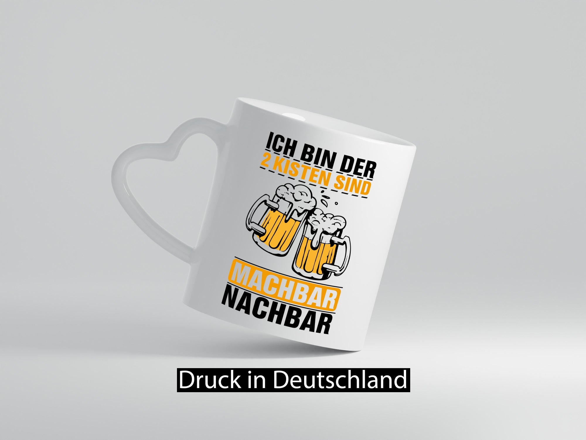Ich bin der 2 Kisten sind machbar nachbar | Geschenk Humor Geschenkidee