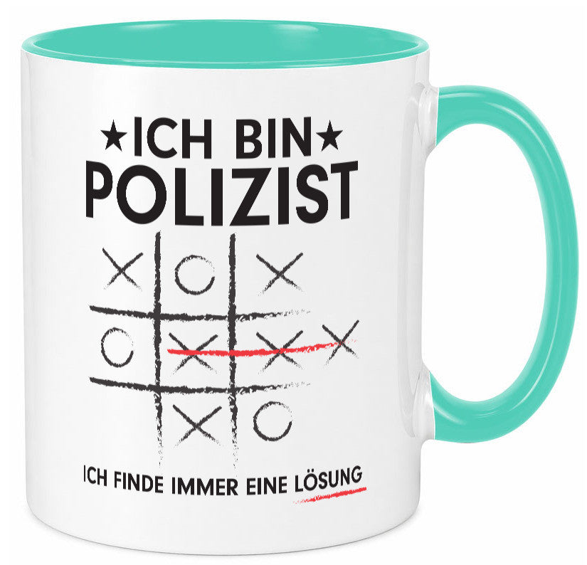 Löse Probleme: Polizist | Polizei Geschenk Humor Geschenkidee lustiger Spruch