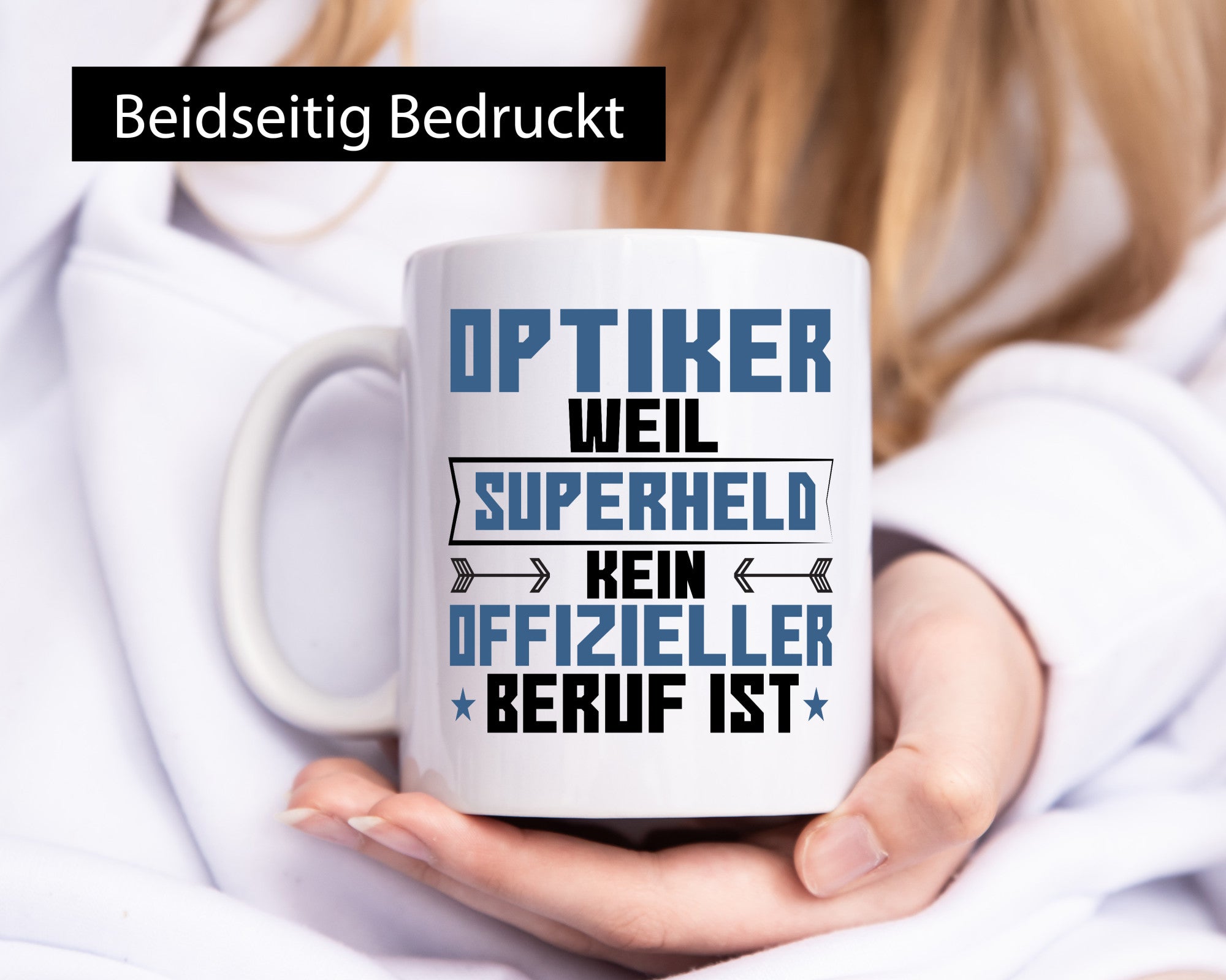 Superheld Optiker | Augenoptiker Geschenk Humor Geschenkidee lustiger Spruch
