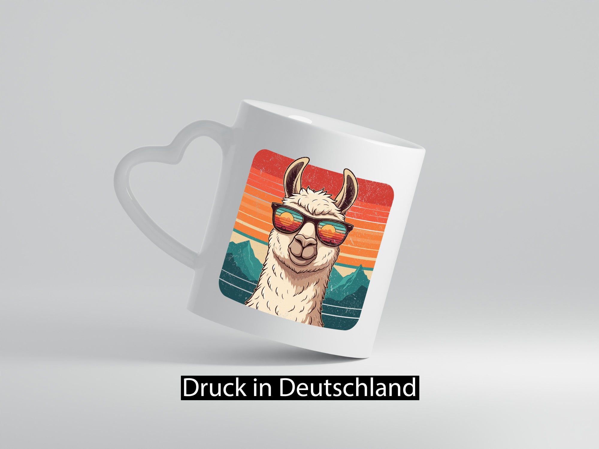 Alpaka Vintage | Lama Kamel Geschenk Humor Geschenkidee lustiger Spruch Tasse