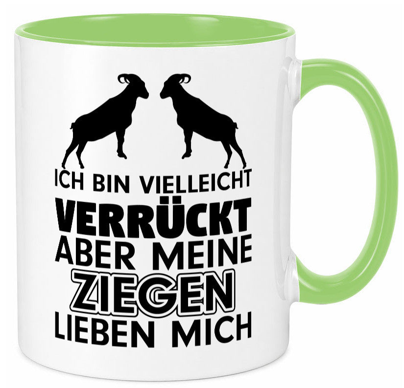 Meine Ziegen | Hirte Tasse Bauernhof Hirtin Bauer Humor Geschenkidee