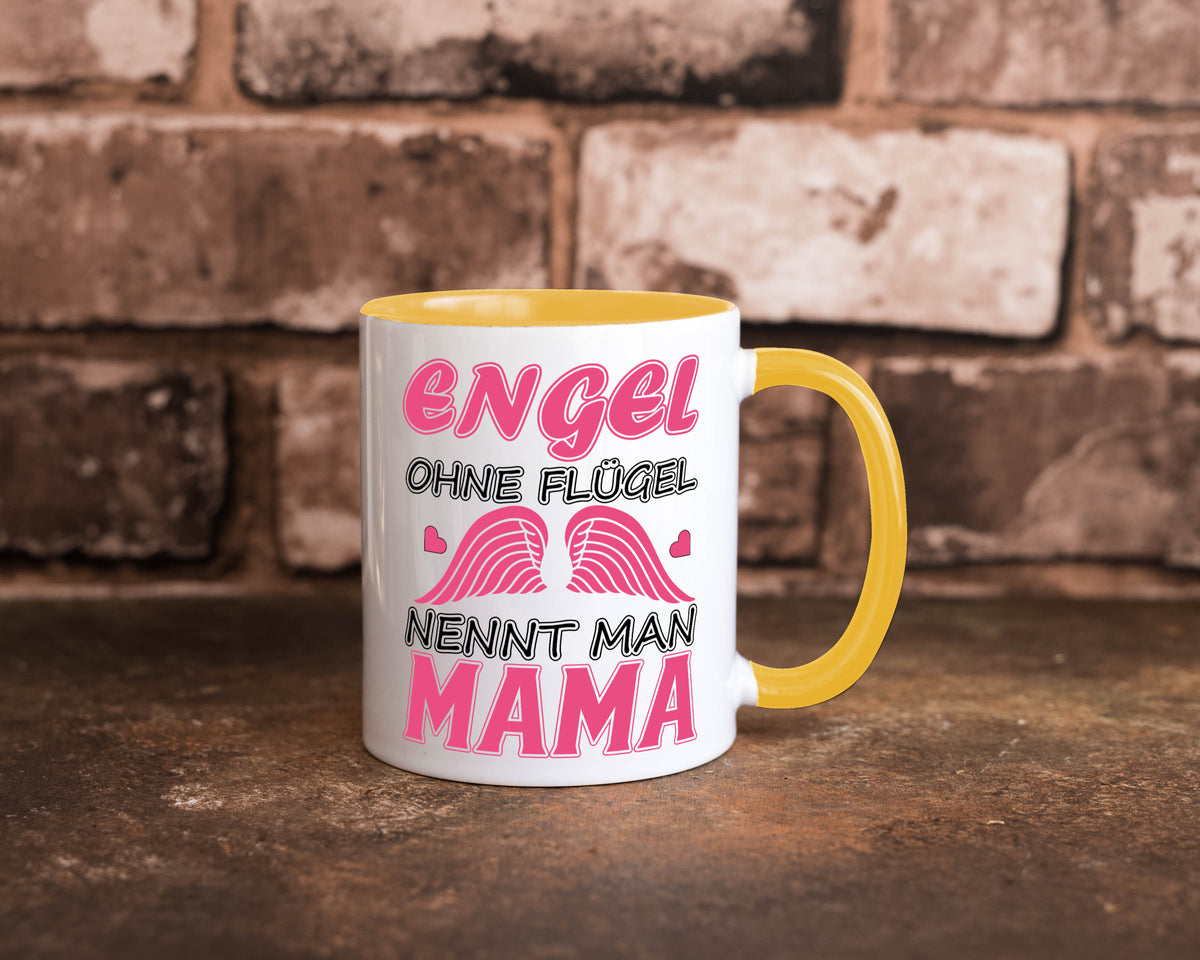 Mama Engel Humor Familie Geschenkidee Tasse