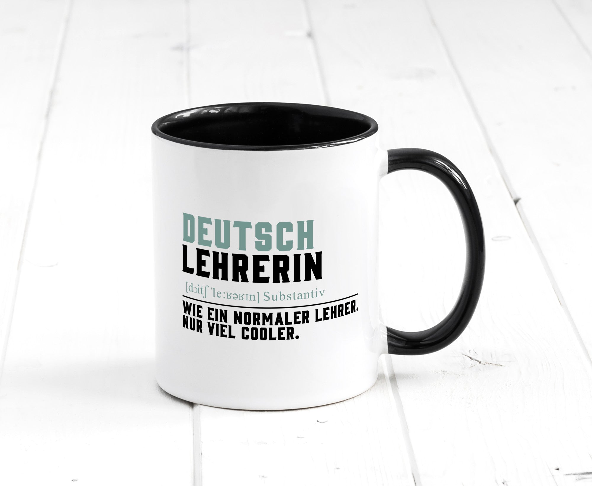 Deutschlehrerin | Lehrerin Unterricht Lieblinglehrerin Geschenkidee Humor Tasse