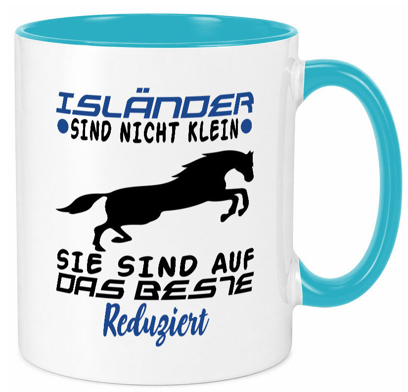 Isländer sind nicht klein | Auf das beste reduziert Geschenk Humor Geschenkidee Tasse