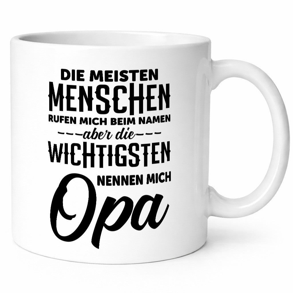 Die wichtigsten nennen mich Opa | Großvater Enkelkinder lustiger Spruch