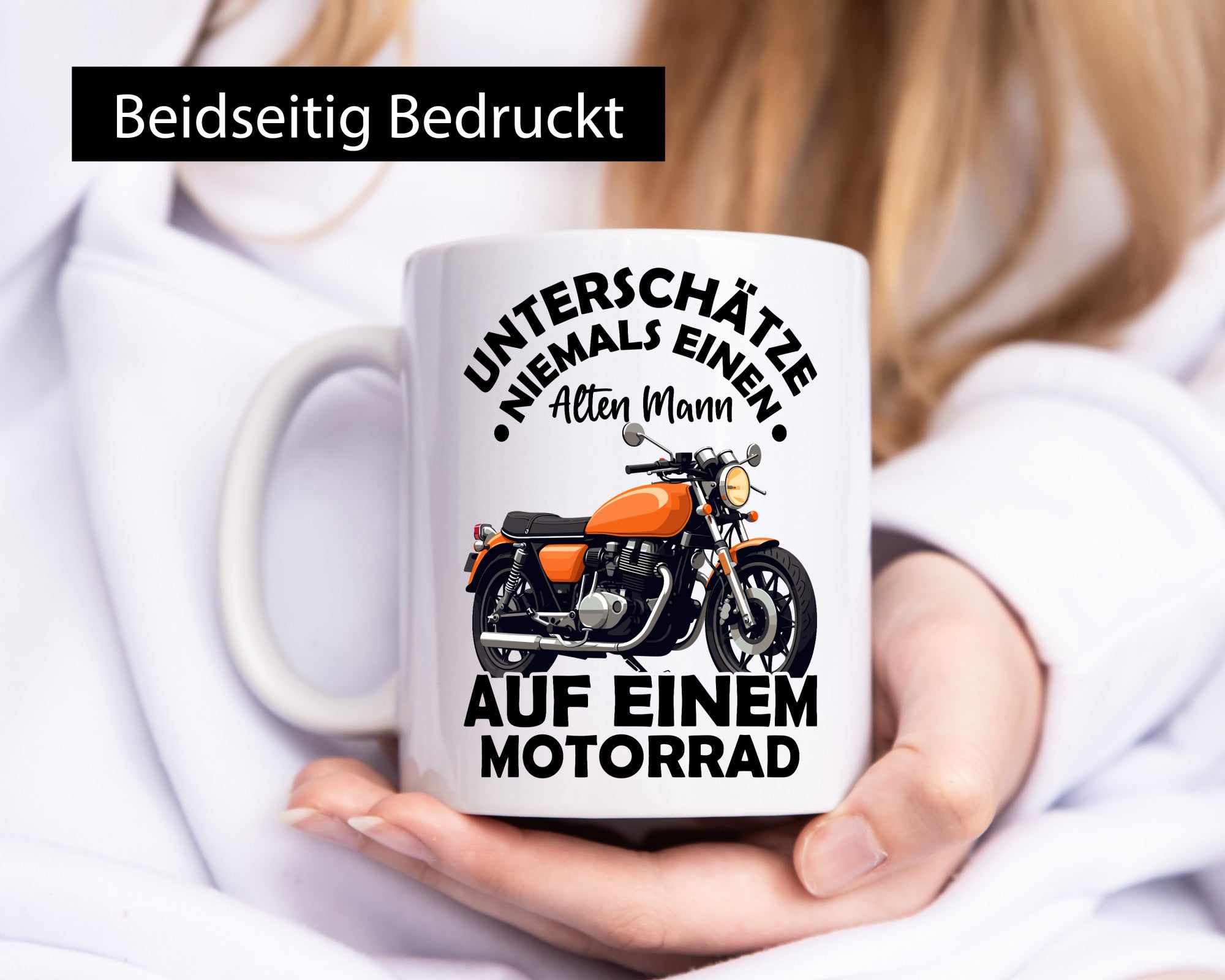 Biker-Spruch | Männer Tasse Motorradfahrer Motorrad vl8 Humor Geschenkidee