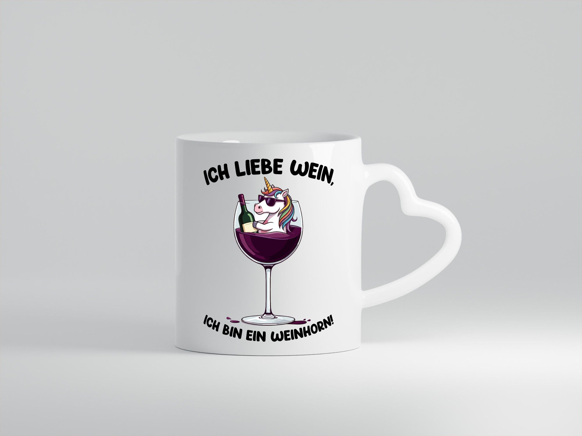 Ich bin ein Weinhorn | JGA Junggesellinnenabschied v2 lustig Humor Geschenkidee