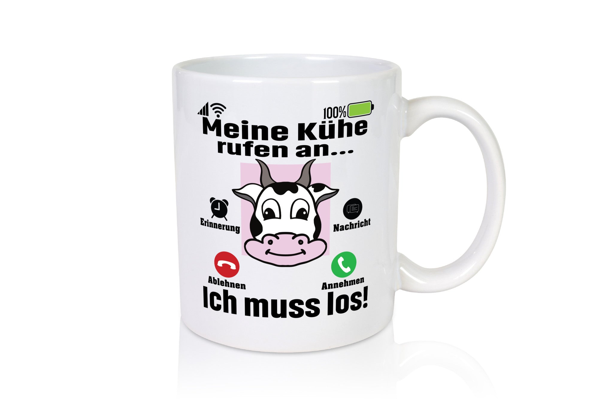 Meine Kühe rufen an | Farmer Bauern Geschenk Humor Geschenkidee lustiger Spruch