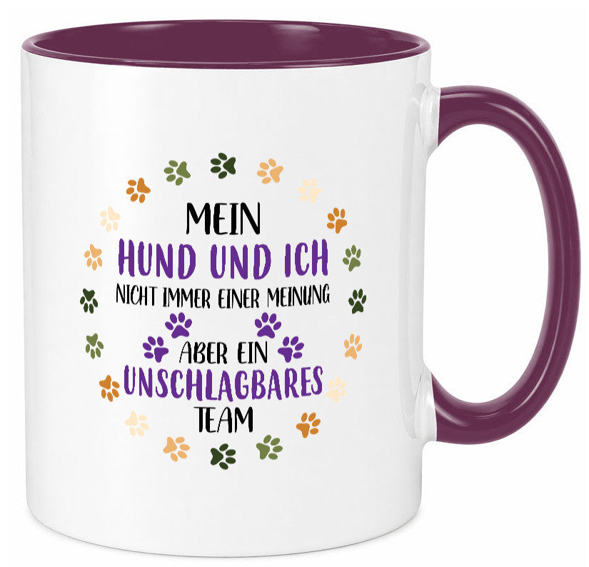 Mein Hund und ich nicht immer einer Meinung | Team Geschenkidee Tierliebhaber