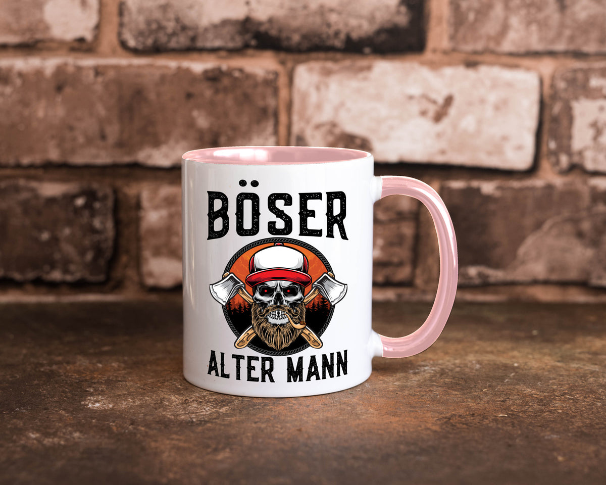 Böser alter Mann Humor Geschenkidee Tasse